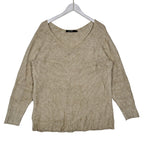 Lauren Ralph Lauren Oatmeal Scoop Neck Knit Sweater – Women’s XL