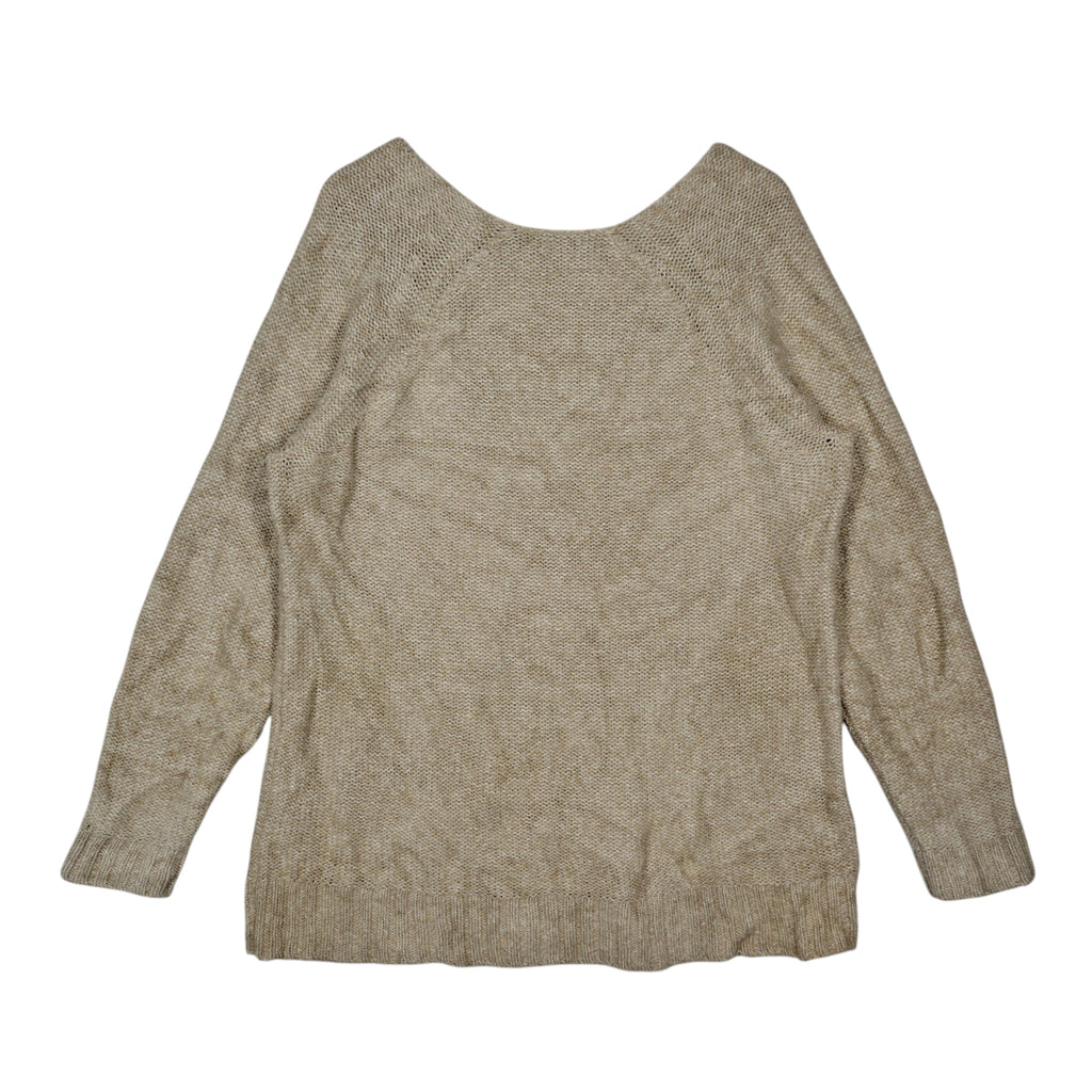 Lauren Ralph Lauren Oatmeal Scoop Neck Knit Sweater – Women’s XL