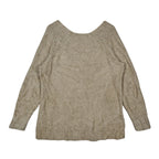 Lauren Ralph Lauren Oatmeal Scoop Neck Knit Sweater – Women’s XL