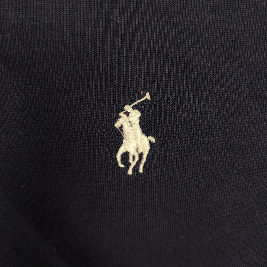 Polo Ralph Lauren Navy Full-Zip Pony Logo Hoodie – Men’s Small