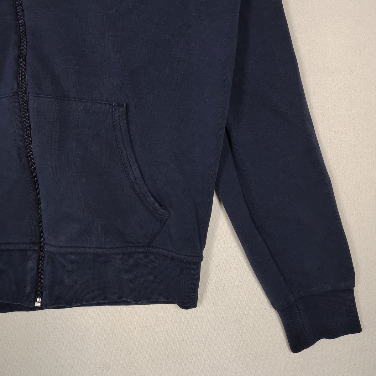 Polo Ralph Lauren Navy Full-Zip Pony Logo Hoodie – Men’s Small
