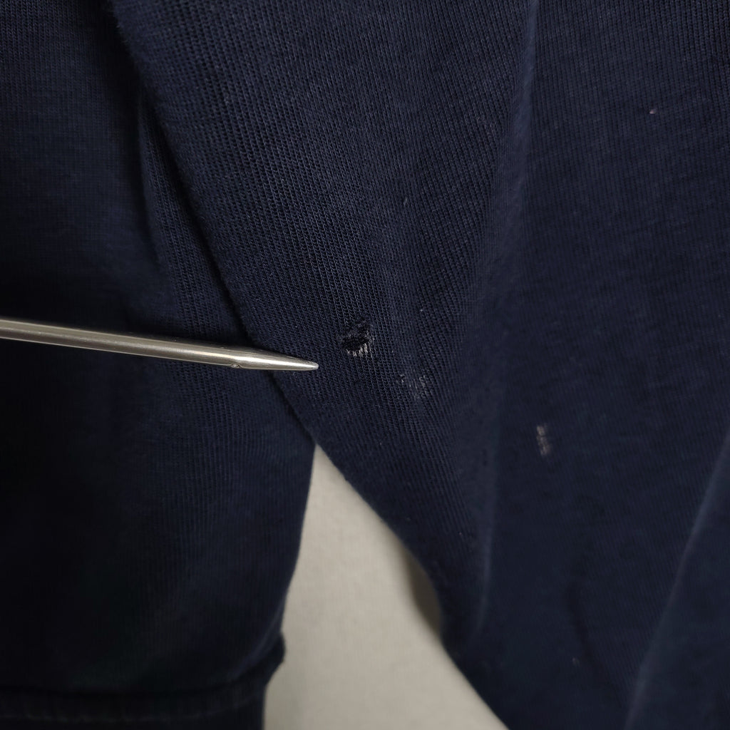Polo Ralph Lauren Navy Full-Zip Pony Logo Hoodie – Men’s Small