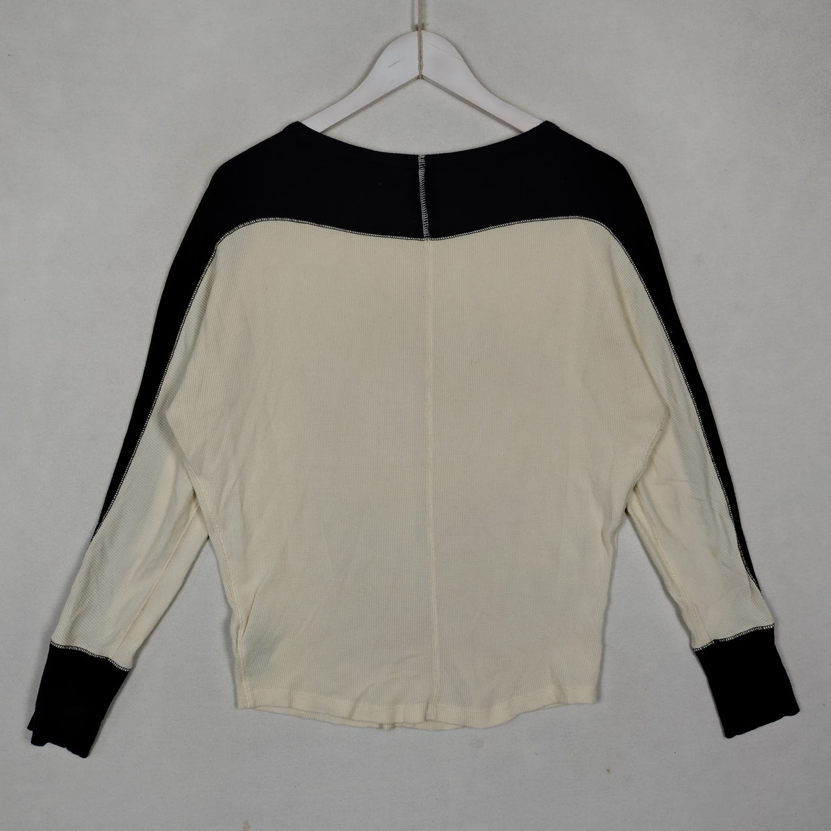 Lauren Ralph Lauren Active Waffle Knit Colorblock Top Women’s Small