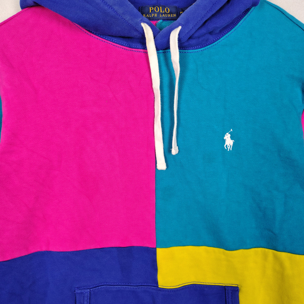 Polo Ralph Lauren Colorblock Pullover Hoodie – Multicolor