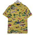 Polo Ralph Lauren Aloha Bear Hawaiian Print Polo Shirt Men’s Medium