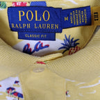 Polo Ralph Lauren Aloha Bear Hawaiian Print Polo Shirt Men’s Medium