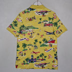 Polo Ralph Lauren Aloha Bear Hawaiian Print Polo Shirt Men’s Medium