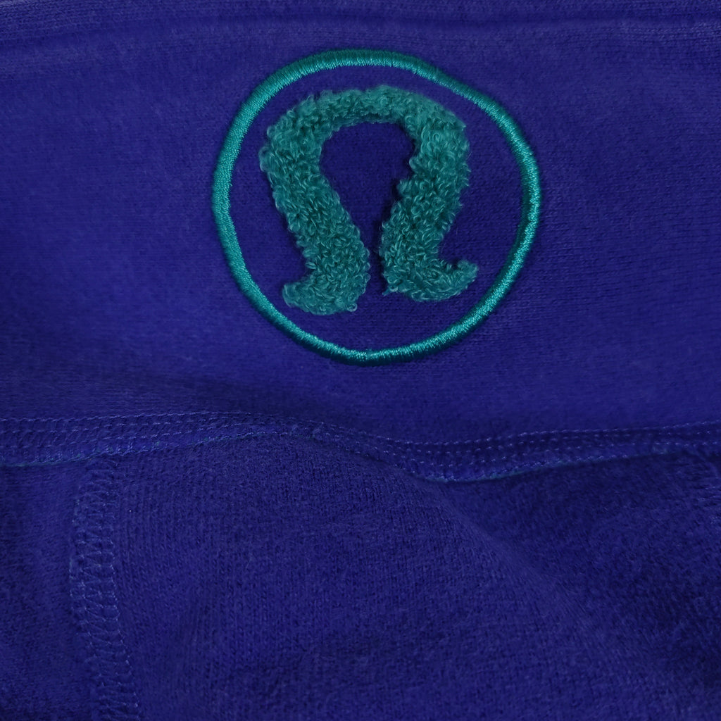 Lululemon Scuba Full Zip Hoodie Purple & Teal Women’s Size 8