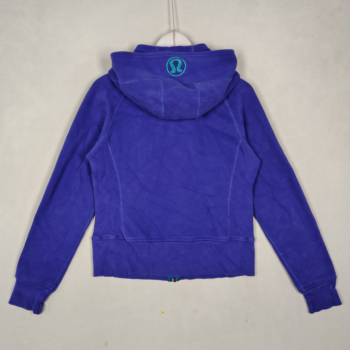 Lululemon Scuba Full Zip Hoodie Purple & Teal Women’s Size 8