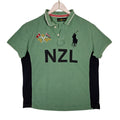 Ralph Lauren NZL Big Pony Polo Shirt – Sage Green & Navy