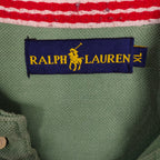Ralph Lauren NZL Big Pony Polo Shirt – Sage Green & Navy