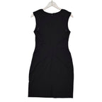 Lauren Ralph Lauren Sleeveless V-Neck Sheath Dress – Black