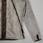 KÜHL Flight Hooded Fleece Jacket Women’s XS Gray Brown Full Zip