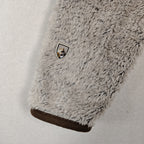 KÜHL Flight Hooded Fleece Jacket Women’s XS Gray Brown Full Zip