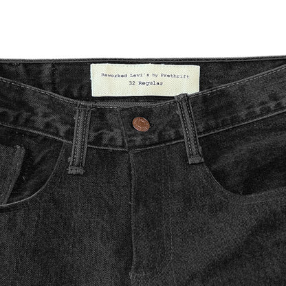 Levi's Reworked Men's Black Wide Leg Jeans