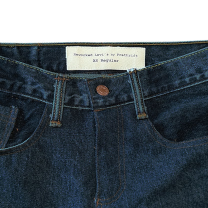 Levi's Reworked Women's Dark Blue Wide Leg Jeans