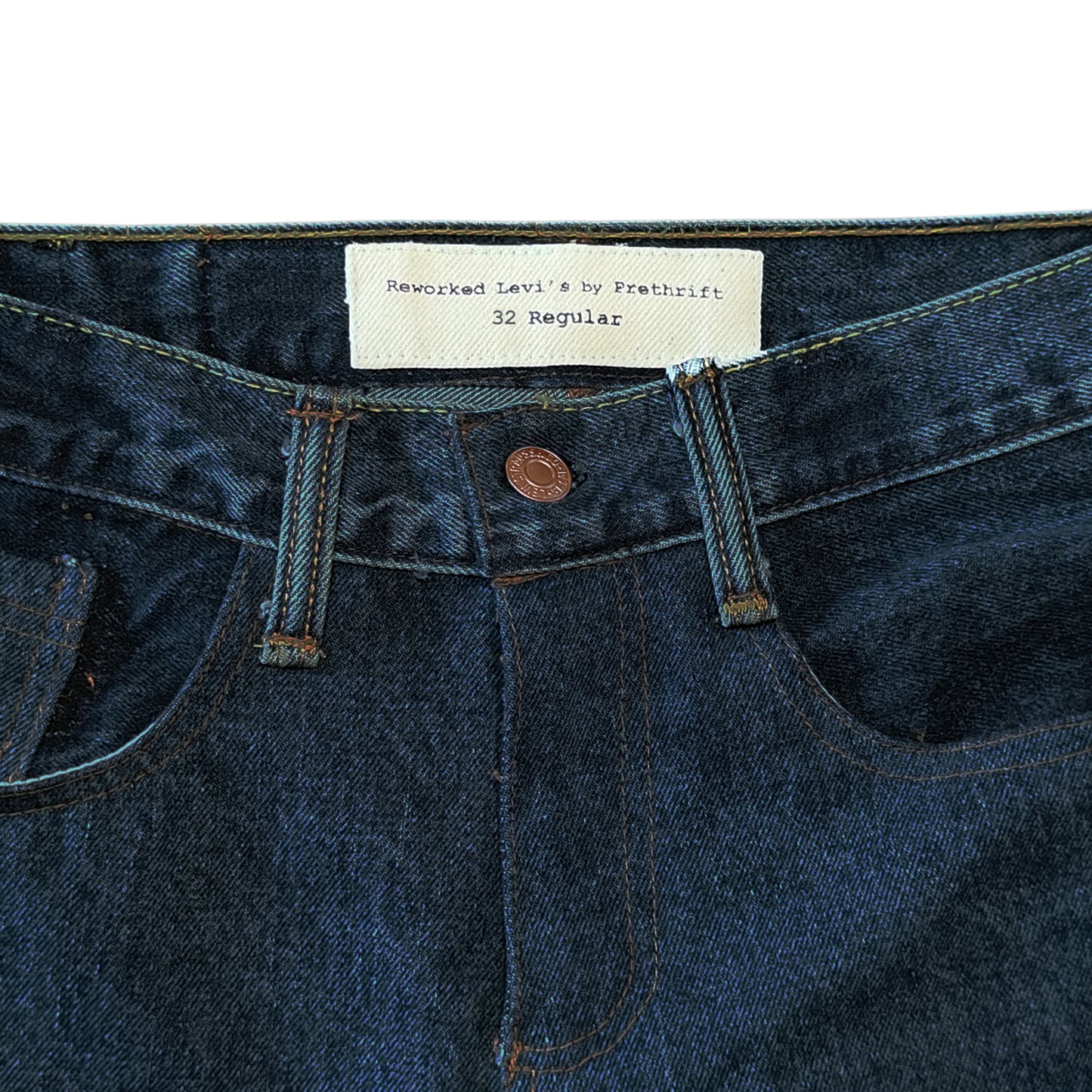 Levi’s Reworked Men's Dark Blue Wide Leg Jeans