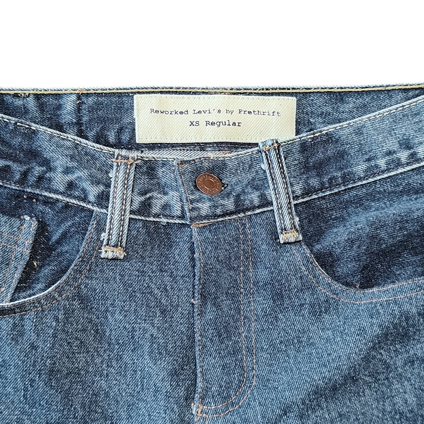 Levi's Reworked Women's Light Blue Wide Leg Jeans