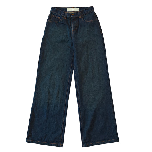 Levi's Reworked Women's Dark Blue Wide Leg Jeans
