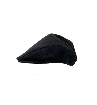 Vintage Tralee Golf Club Ireland Wool Flat Cap - Black