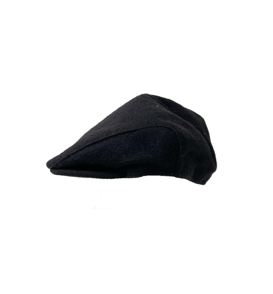 Vintage Tralee Golf Club Ireland Wool Flat Cap - Black