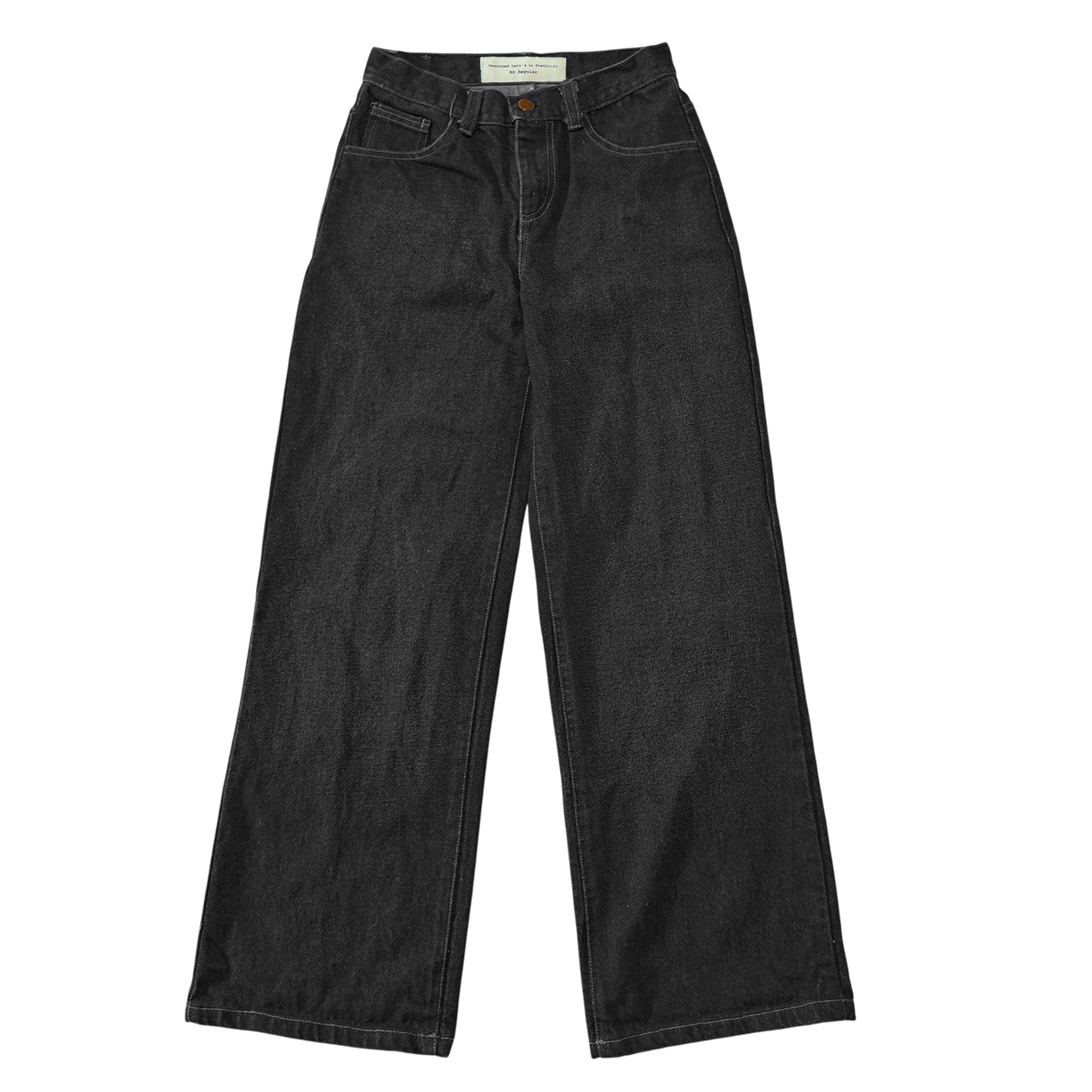 Levi's Reworked Women's Black Wide Leg Jeans