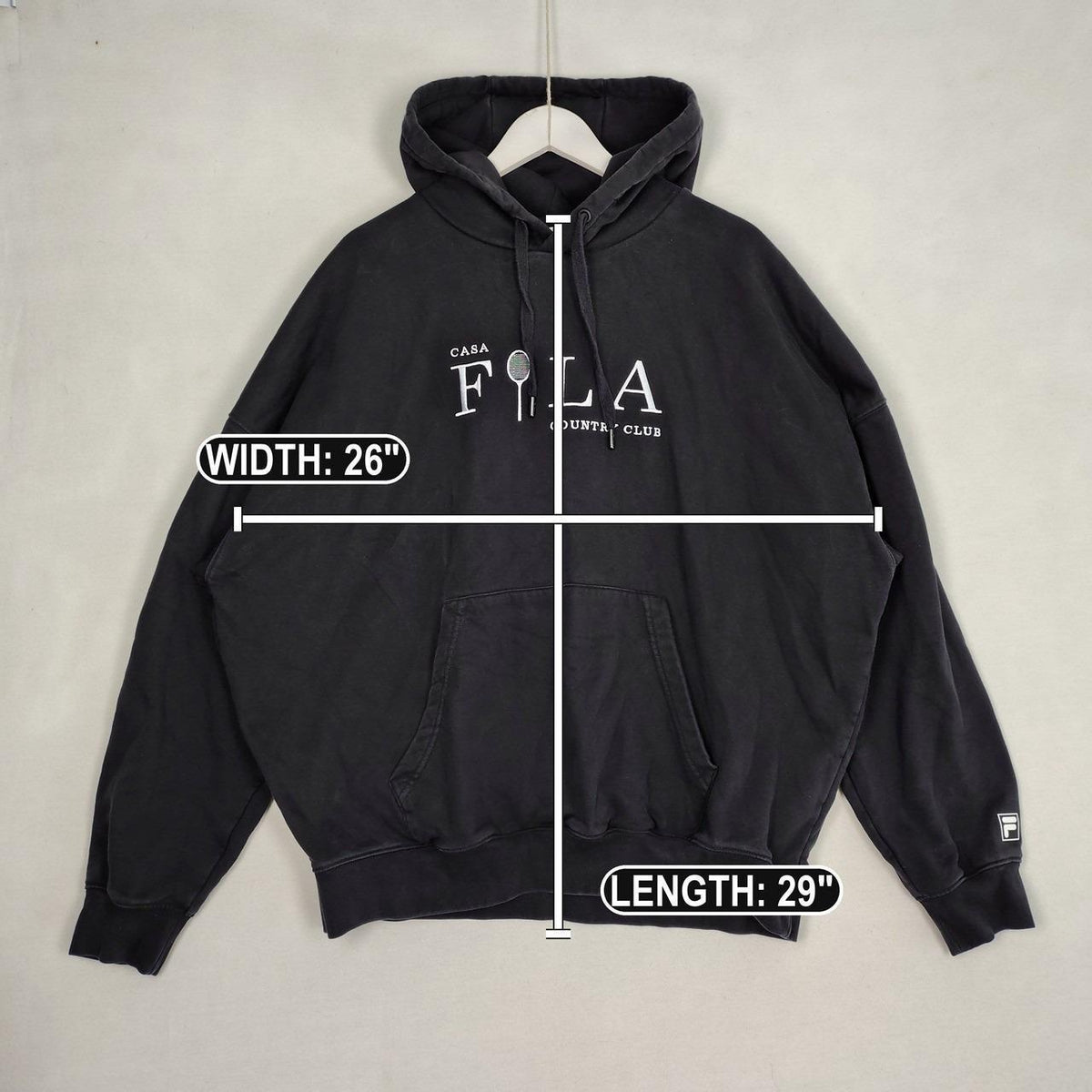 Fila "Casa Fila Country Club" Graphic Pullover Hoodie