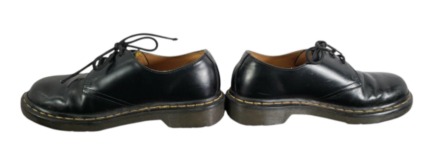 Black Leather Oxford Shoes