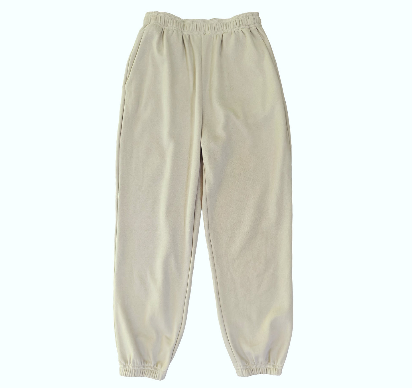 Khaki Sponge Fleece Jogger Sweatpants