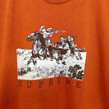 Orange Horse Riders Graphic Tee