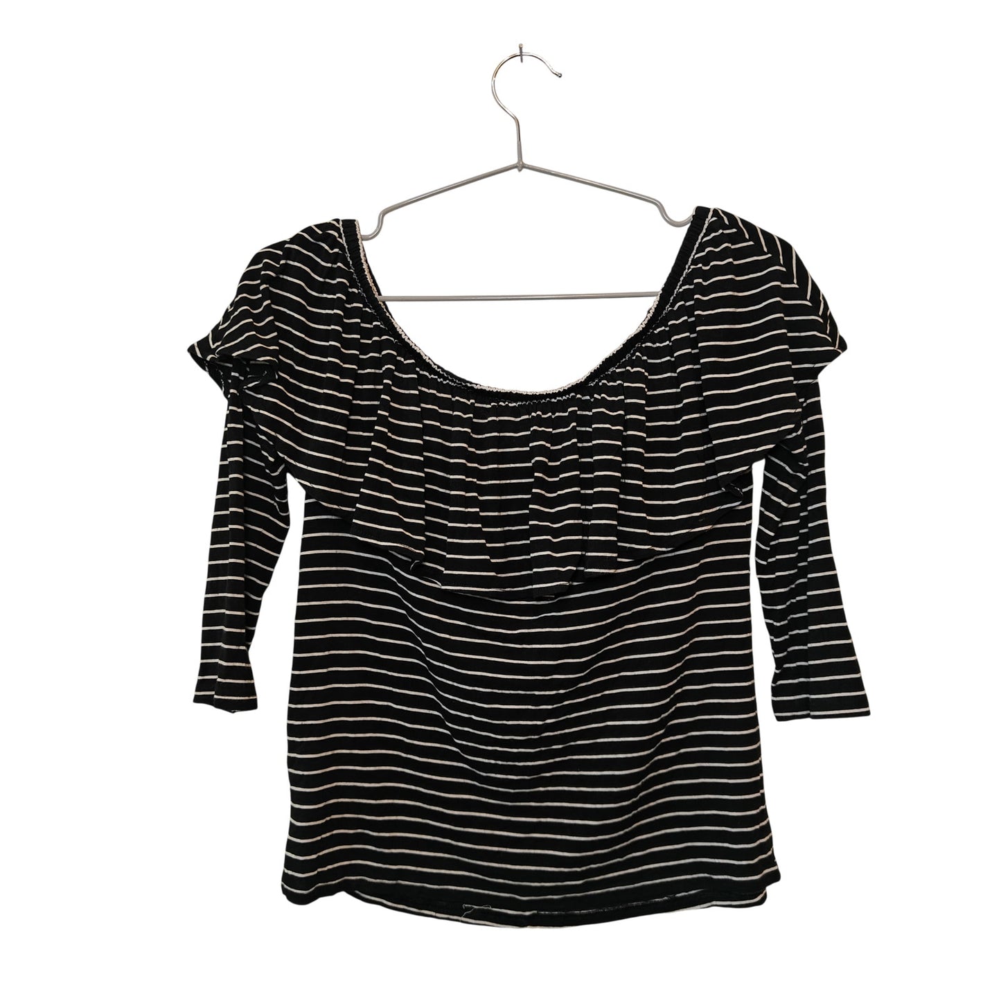 Striped Off Shoulder Top