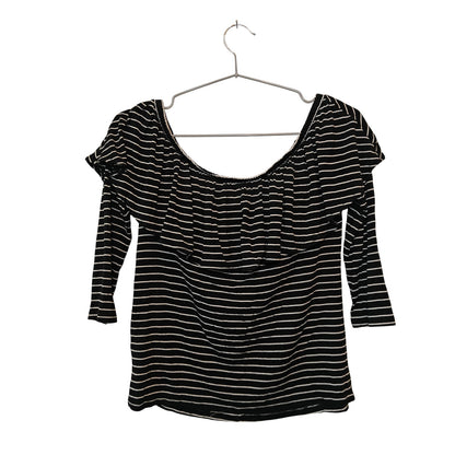 Striped Off Shoulder Top