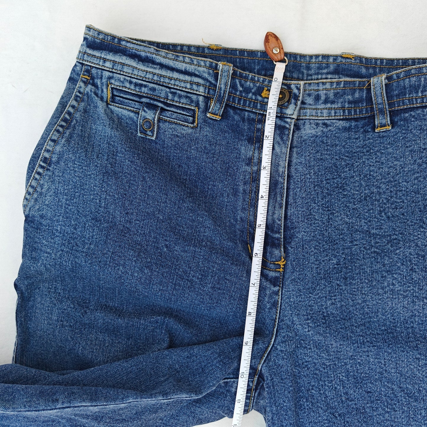 Straight Leg High Rise Mom Jeans
