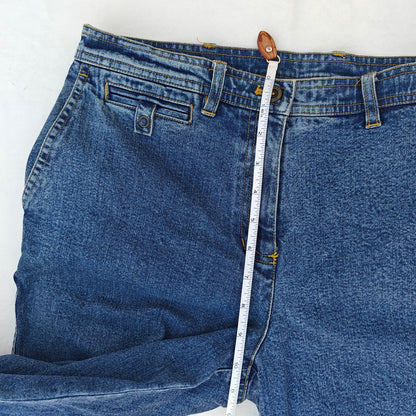 Straight Leg High Rise Mom Jeans