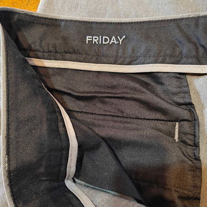 Friday Dress Slim Fit Gray Pants