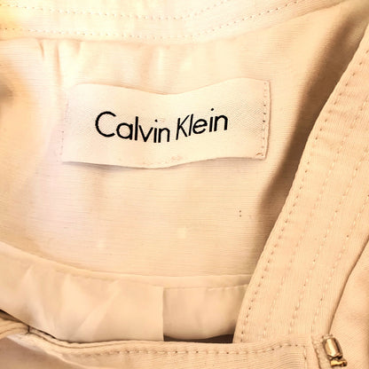 White Cotton Twill Moto Jacket