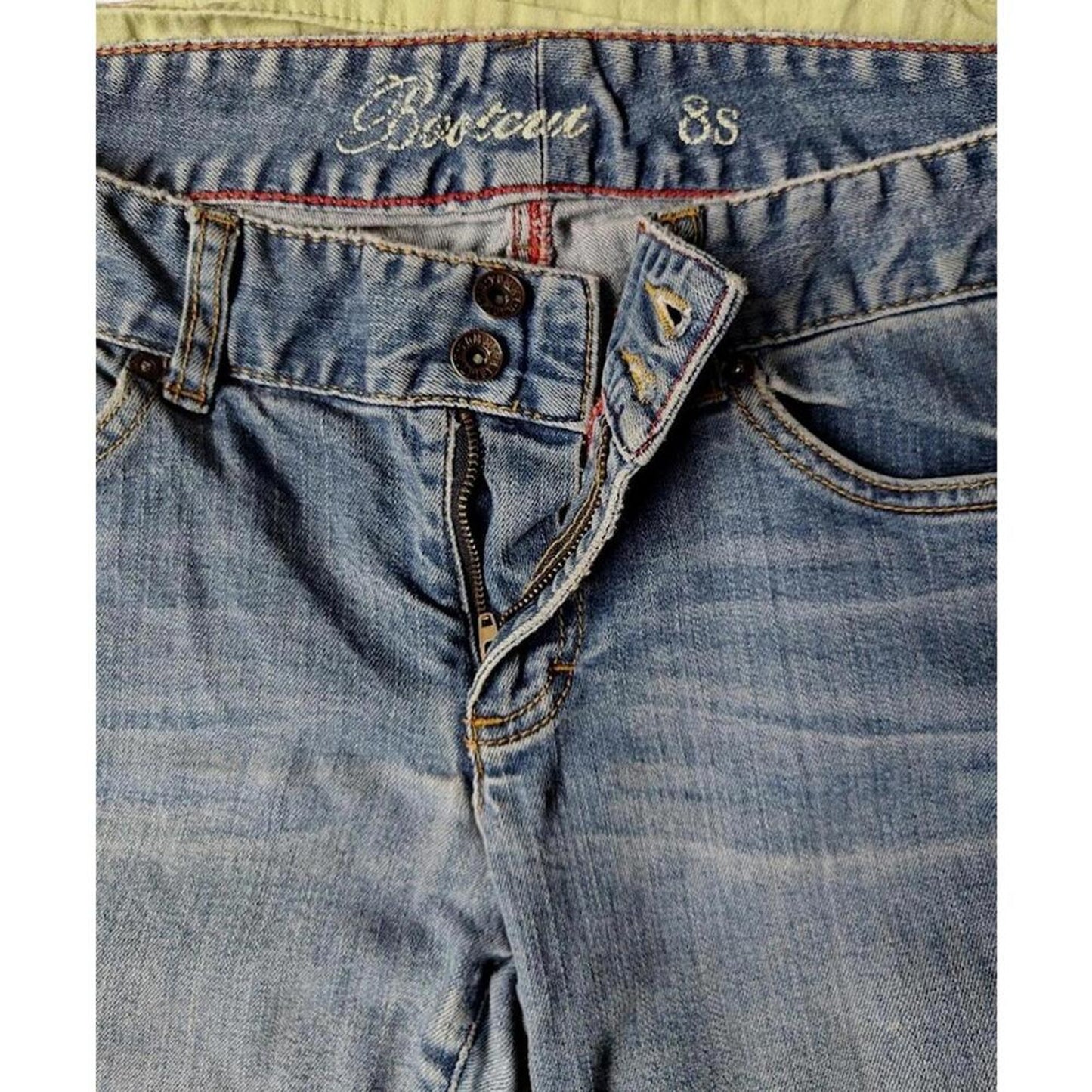 Low Rise Boot Cut Jeans Size 8