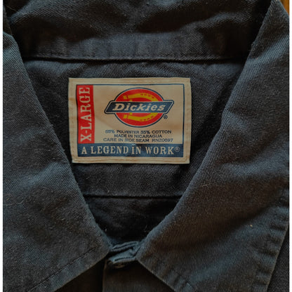 Navy Long-Sleeve Work Shirt
