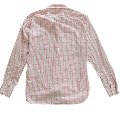 Thompson Shirting Pink Gingham Button Down Shirt