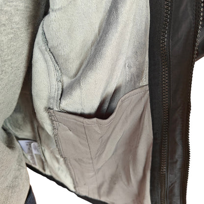 Gray Hooded Outdoor Jacket
