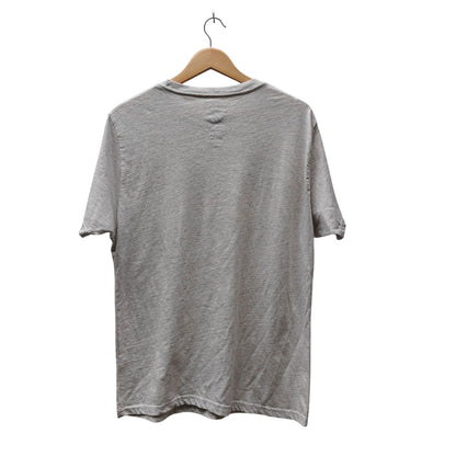Heather Gray Home Free Retro Stripe Graphic Tee