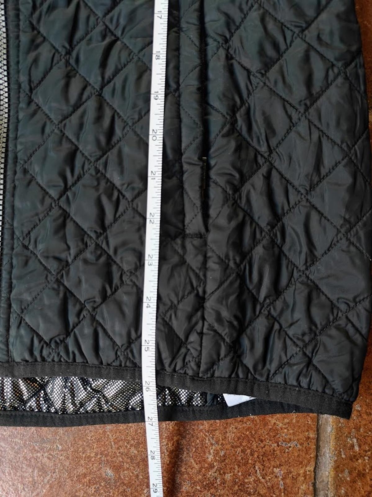 Black Omni Heat Quilted Jacket