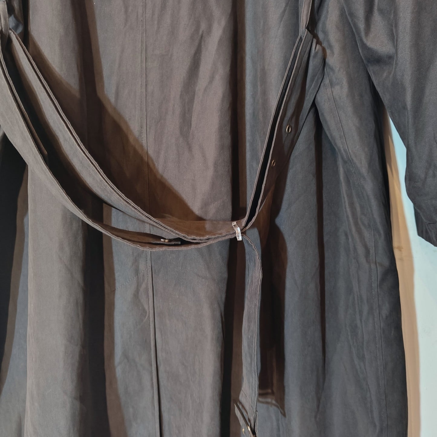 Black Iconic Double Breasted Trench Coat