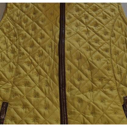 Chartreuse Quilted Puffer Vest