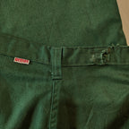 Vintage Green Flare High Rise Pants