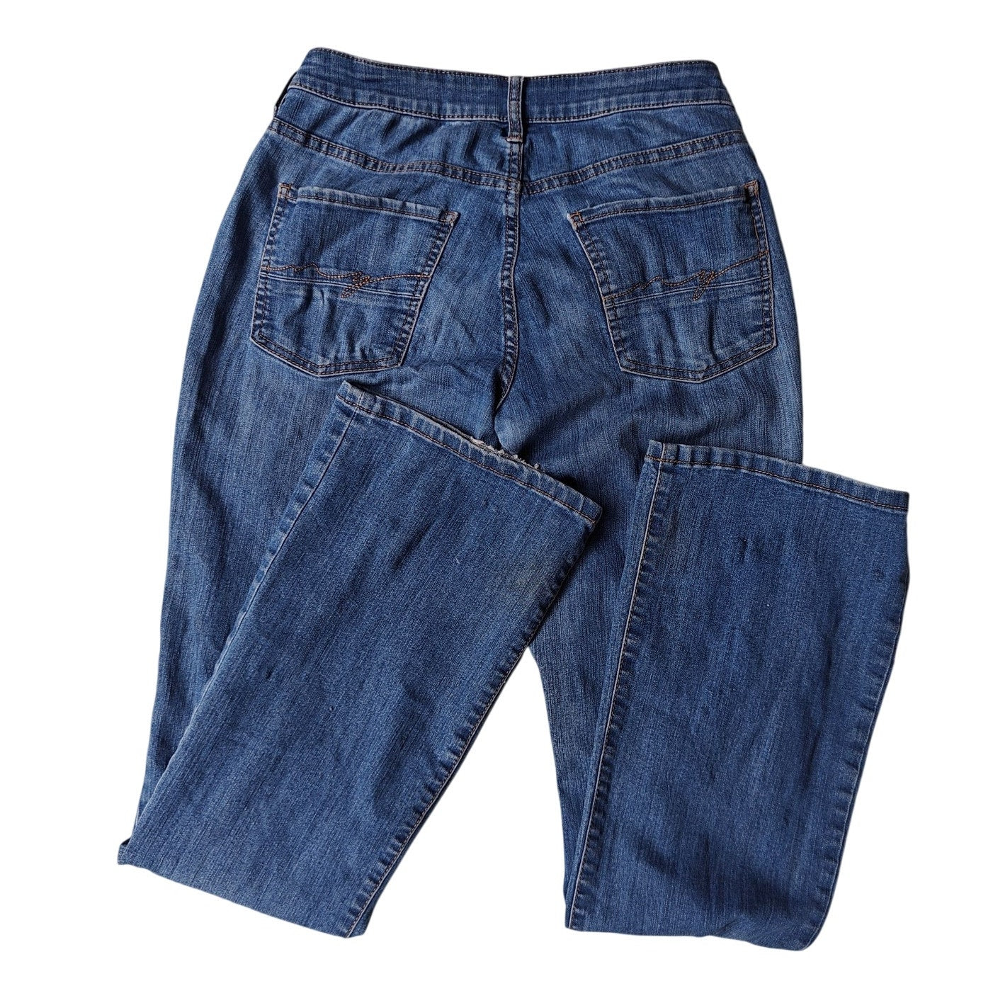 Medium Wash Curvy Bootcut Size 0