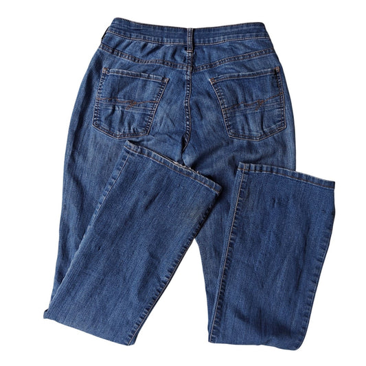 Medium Wash Curvy Bootcut Size 0