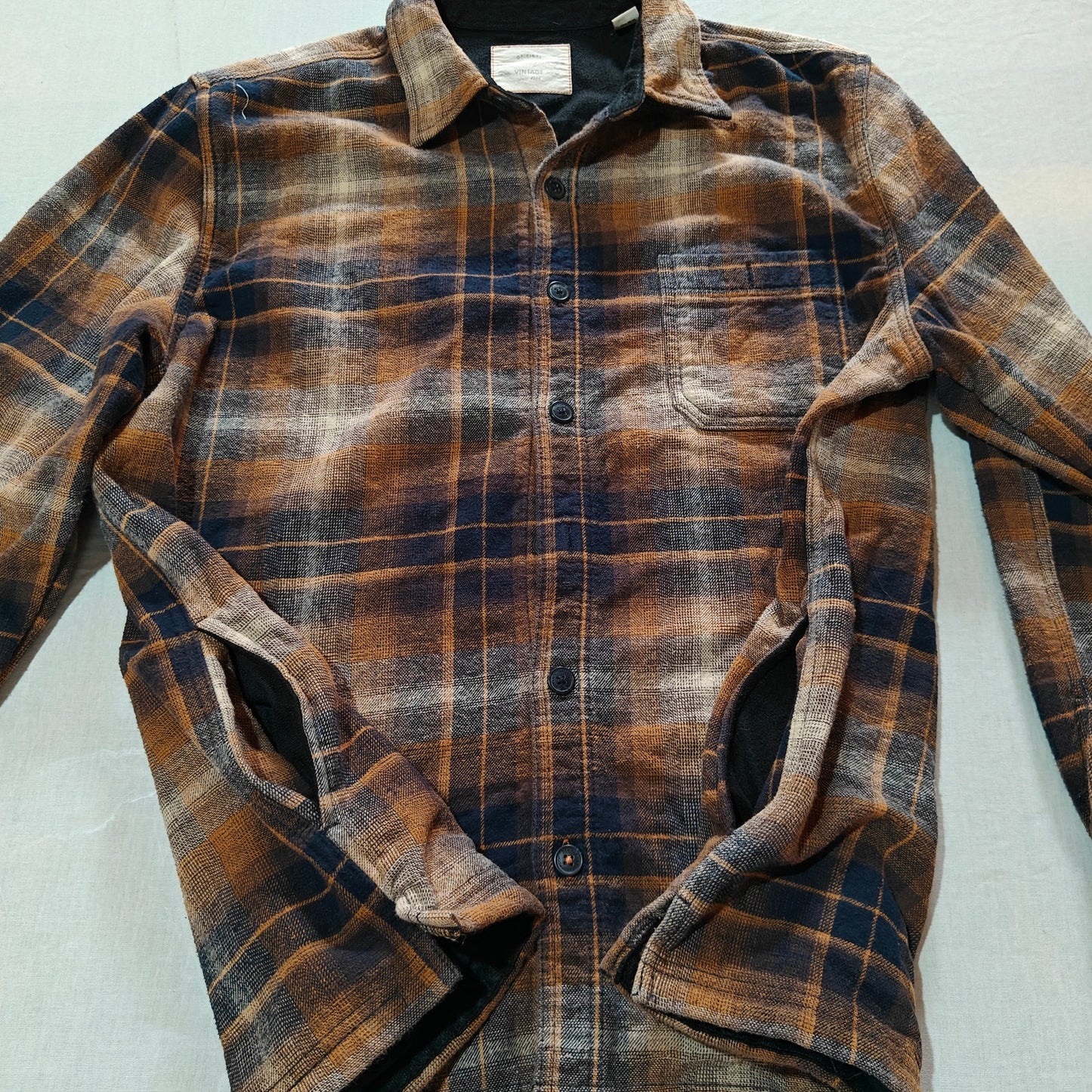 Plaid Flannel Jacket-Shirt