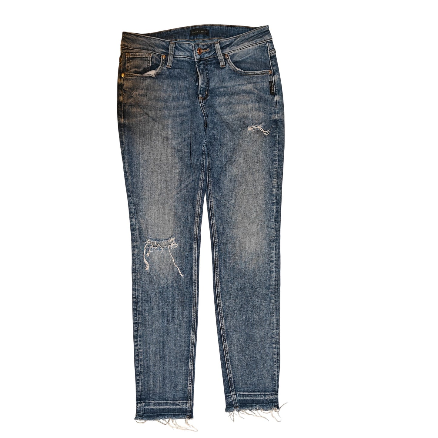 Boyfriend Skinny Ankle Jeans