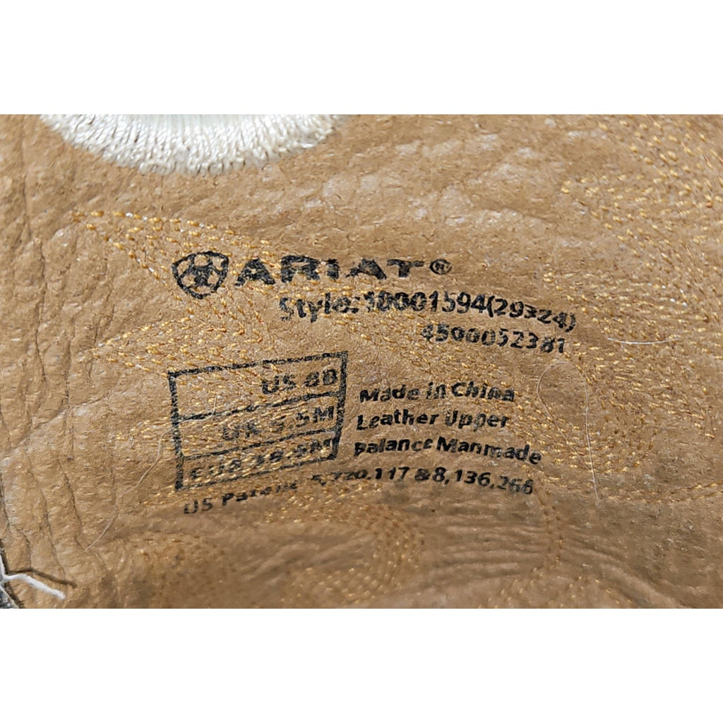 Brown Leather Western Cowboy Boots